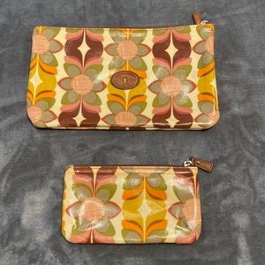 Fossil large and smaller bag
